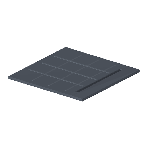 Low-poly Interiors 3D model: Floor Deck