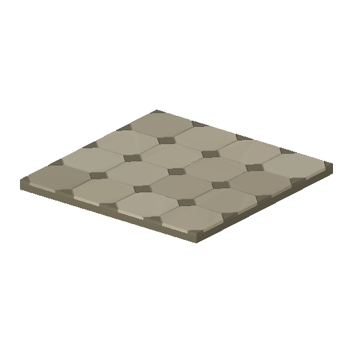 Low-poly Interiors 3D model: Floor Stone