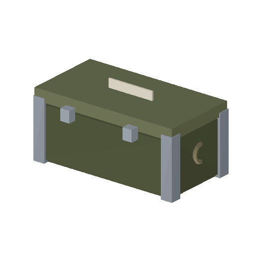 Low-poly Props 3D model: Foot Locker