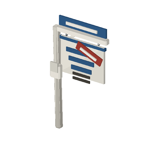 Low-poly Suburban Signature 3D model: For Sale Sign
