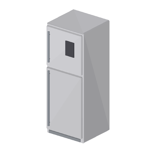Low-poly Interiors 3D model: Fridge Freezer