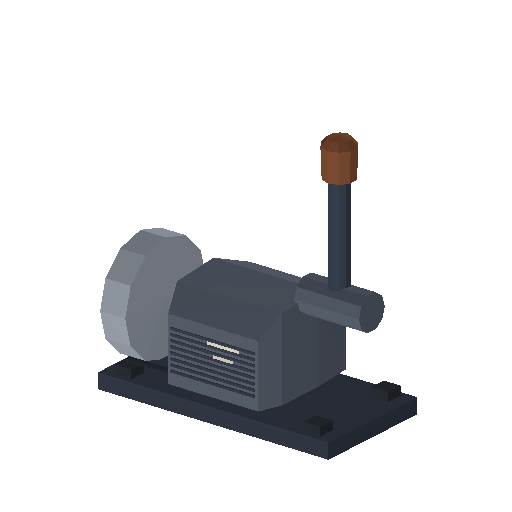 Low-poly Props 3D model: Generator Unit