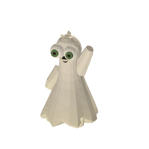 Low-poly Interiors 3D model: Ghost Small