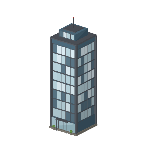 Glass Skyscraper 01
