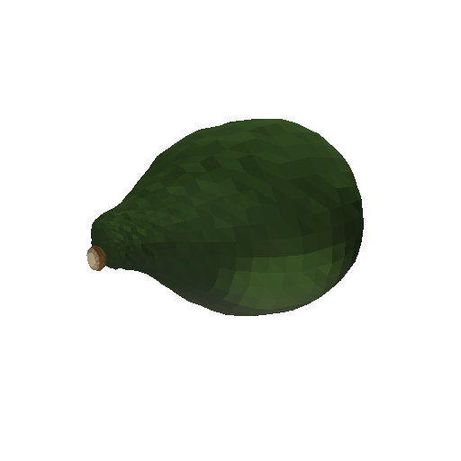 Low-poly Interiors 3D model: Avocado
