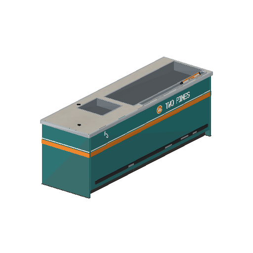 Low-poly Interiors 3D model: Checkout Counter