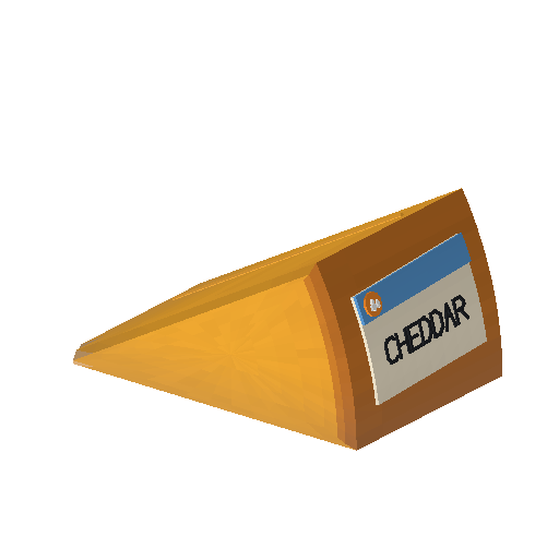 Low-poly Interiors 3D model: Cheddar