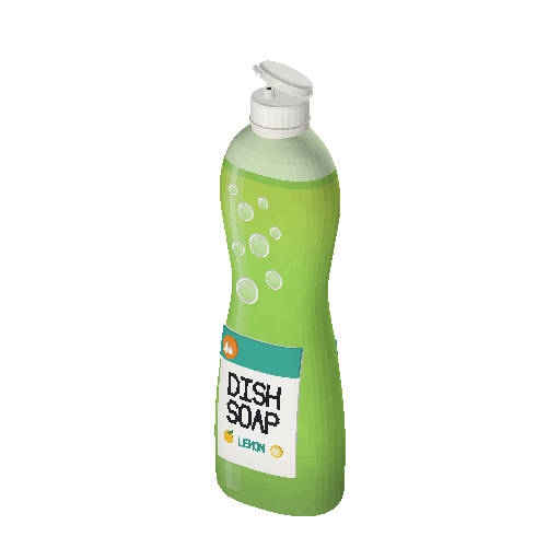 Low-poly Interiors 3D model: Dish Soap