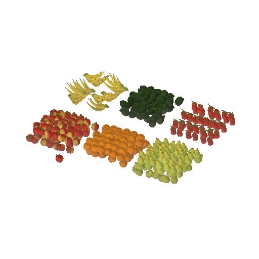 Low-poly Interiors 3D model: Fill Produce