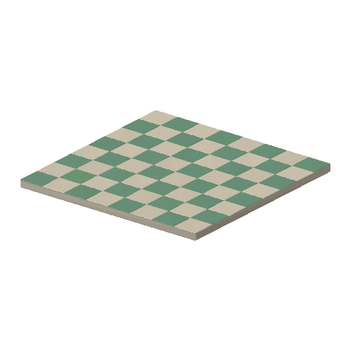 Low-poly Interiors 3D model: Floor Tile Checker