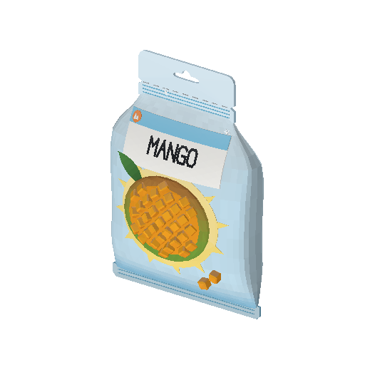 Low-poly Interiors 3D model: Frozen Mango