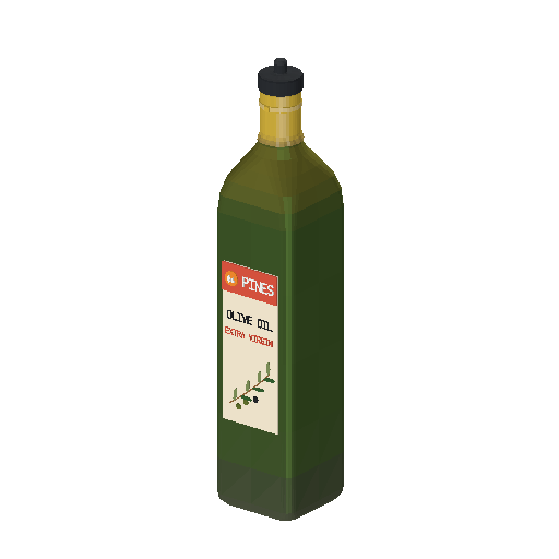 Low-poly Interiors 3D model: Olive Oil