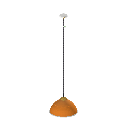 Low-poly Interiors 3D model: Pendant Dome