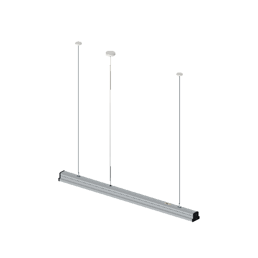 Low-poly Interiors 3D model: Pendant Linear