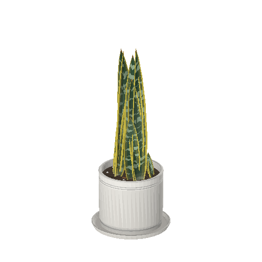 Low-poly Interiors 3D model: Plant Snake