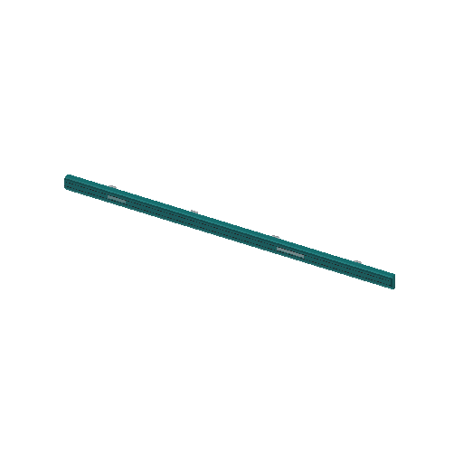 Low-poly Interiors 3D model: Trim Bumper Rail