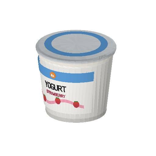 Low-poly Interiors 3D model: Yogurt
