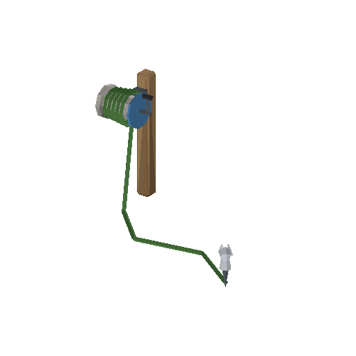 Low-poly Yard & Street Props 3D model: Hose Reel Sprinkler