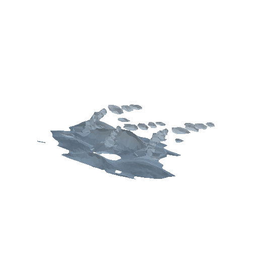 Low-poly Theme-Special 3D model: Ice Smoke