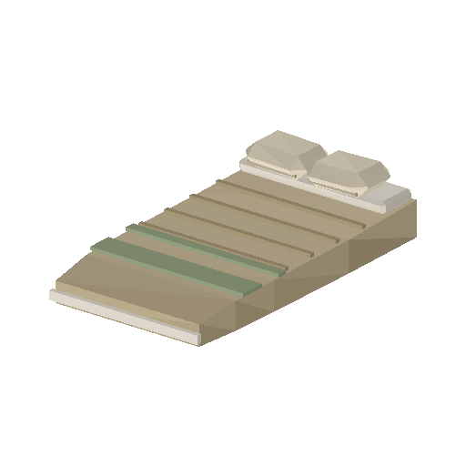Low-poly Interiors 3D model: Kids Bedding
