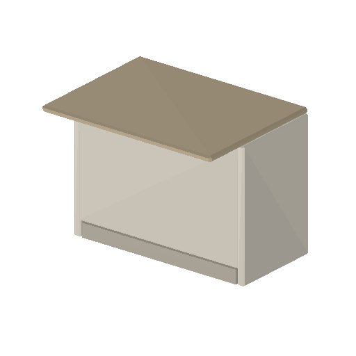 Low-poly Interiors 3D model: Kitchen Island