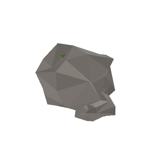 Low-poly Rocks 3D model: Landscape Boulder 01