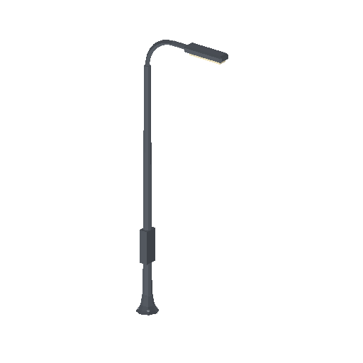 Low-poly Street Furniture 3D model: LED Streetlight 01