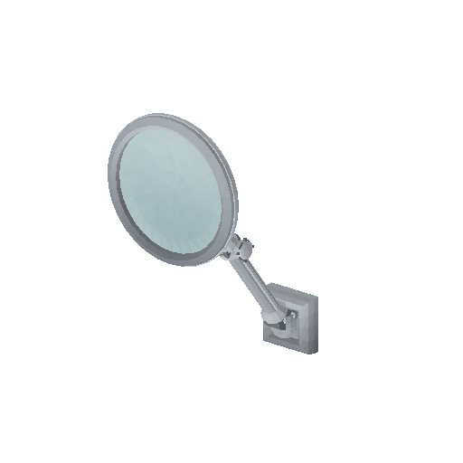 Low-poly Interiors 3D model: Magnifying Mirror
