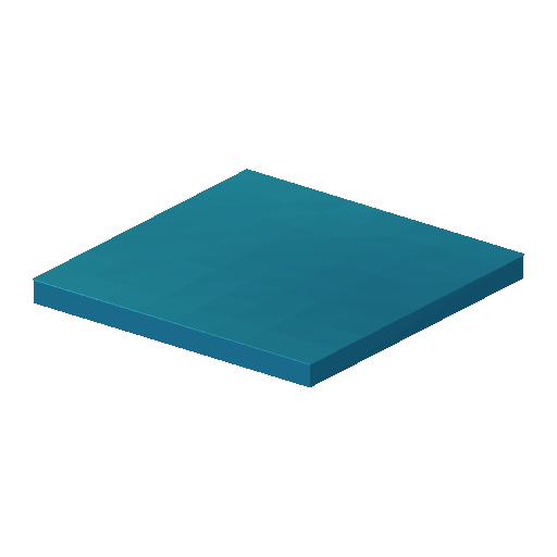 Low-poly Water 3D model: Marina Basin Tile