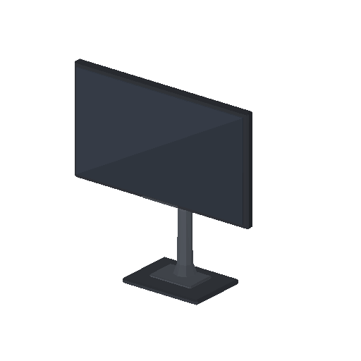 Low-poly Interiors 3D model: Monitor