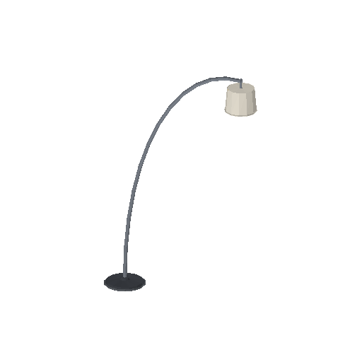 Low-poly Interiors 3D model: Office Floor Lamp