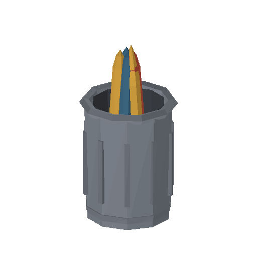 Low-poly Interiors 3D model: Pen Pot