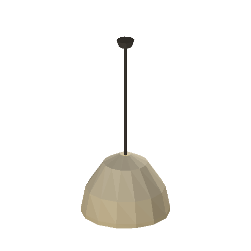 Low-poly Interiors 3D model: Pendant Light