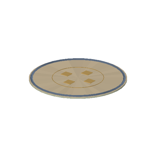 Low-poly Interiors 3D model: Play Rug