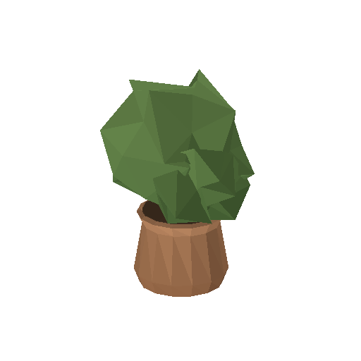 Low-poly Interiors 3D model: Potted Plant