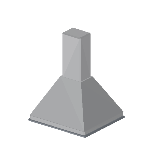 Low-poly Interiors 3D model: Range Hood