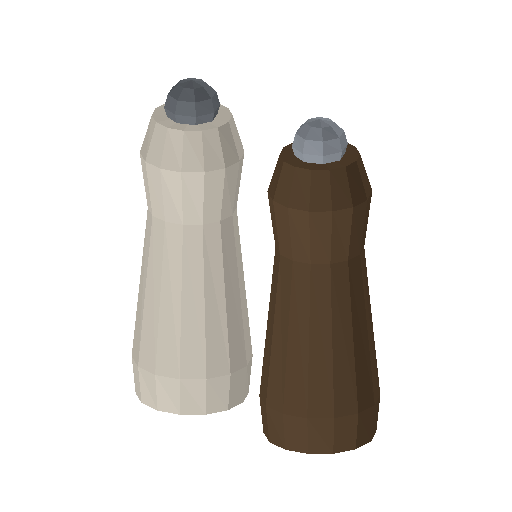 Low-poly Interiors 3D model: Salt Pepper