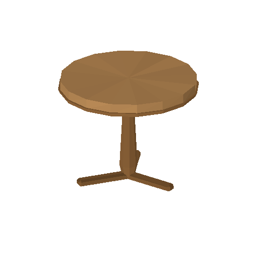 Low-poly Interiors 3D model: Side Table