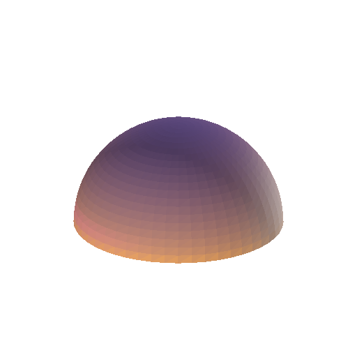 Low-poly Sky 3D model: Sky Arctic Golden Dome