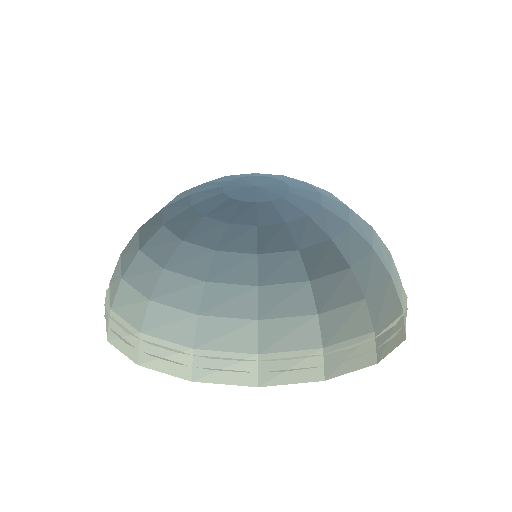 Low-poly Sky 3D model: Sky Bayou Day Dome