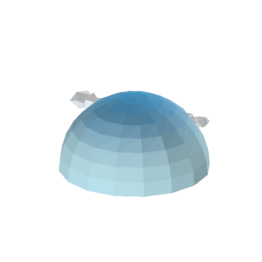 Low-poly Sky 3D model: Sky Day Dome