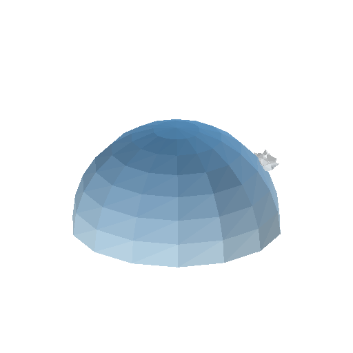 Low-poly Sky 3D model: Sky Fjord Day Dome