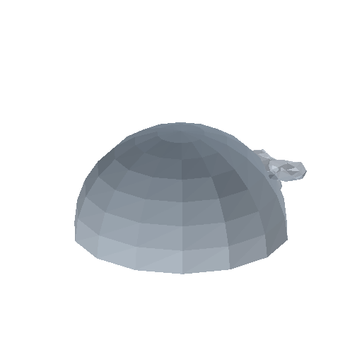 Low-poly Sky 3D model: Sky Haze Dome 01