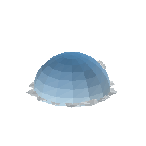 Low-poly Sky 3D model: Sky Misty Dawn Dome