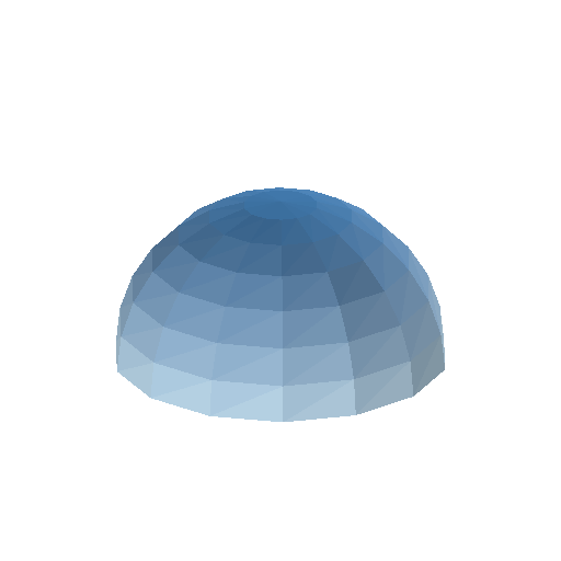 Low-poly Sky 3D model: Sky Misty Morning