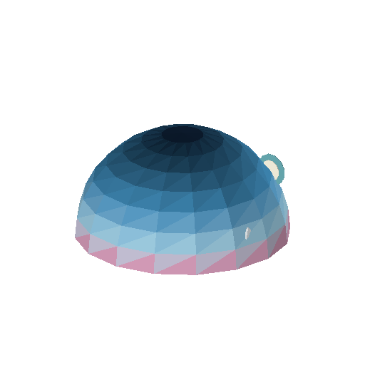 Low-poly Sky 3D model: Sky Night Dome