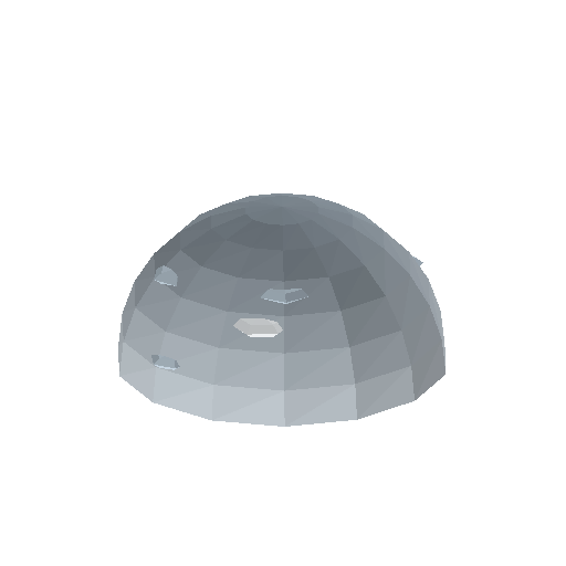 Low-poly Sky 3D model: Sky Overcast Dome
