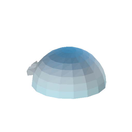 Low-poly Sky 3D model: Sky Squall Dome