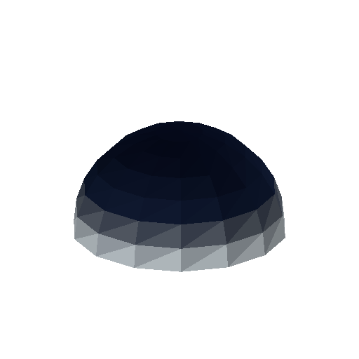 Low-poly Sky 3D model: Sky Starlit Dome