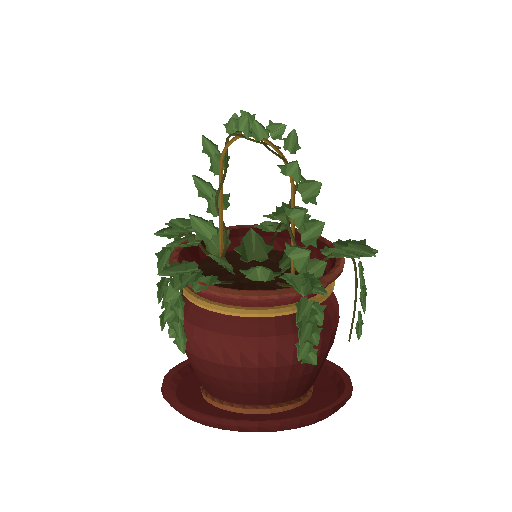 Low-poly Props 3D model: Small Plant